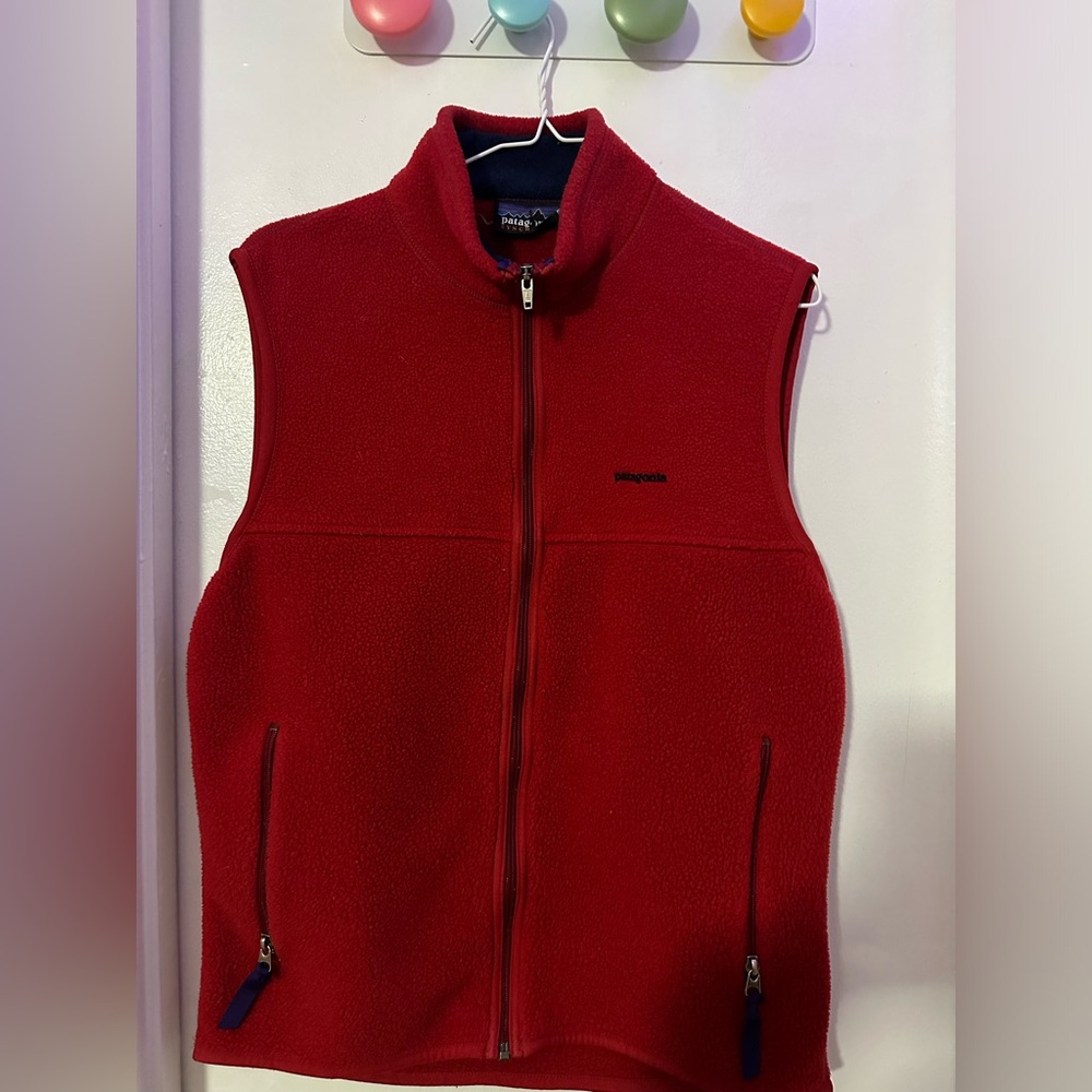 Red Patagonia Synchilla Vest